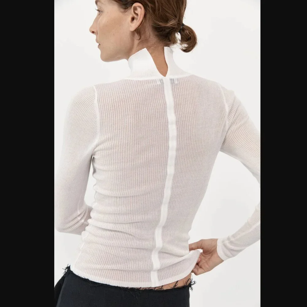 St. Agni Second Skin Tencel Knit Top - Picture 3 of 8